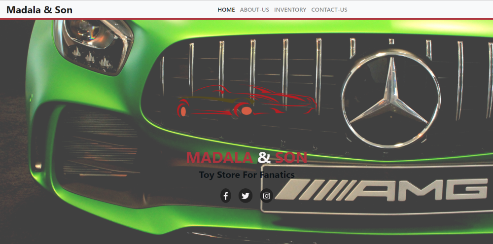 Car-Dealer-Web Template Landing page